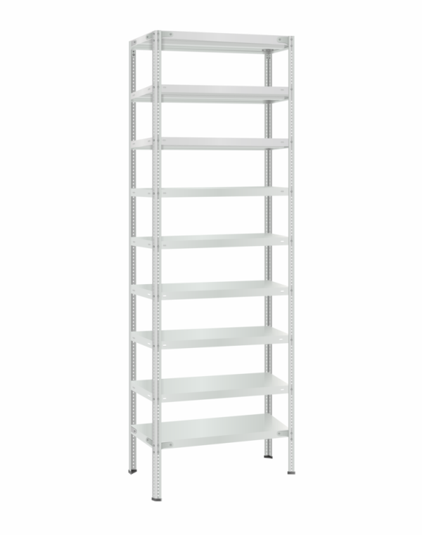 Стеллаж металлический Титан МС-500 2400х700х600 9 полок
