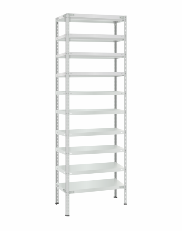 Стеллаж металлический Титан МС-500 3000х700х300 10 полок