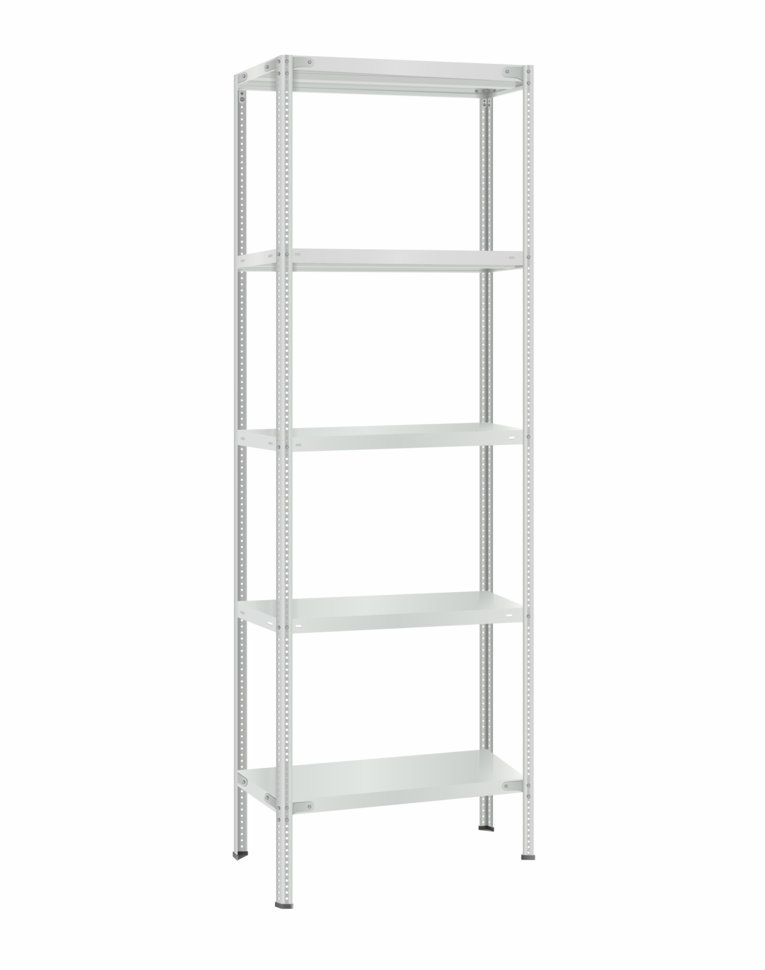 Стеллаж металлический Титан МС-500 3000х700х600 5 полок Стеллаж металлический Титан МС-500 3000х700х600 5 полок