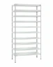 Стеллаж металлический Титан МС-500 3000х1000х300 10 полок Стеллаж металлический Титан МС-500 3000х1000х300 10 полок