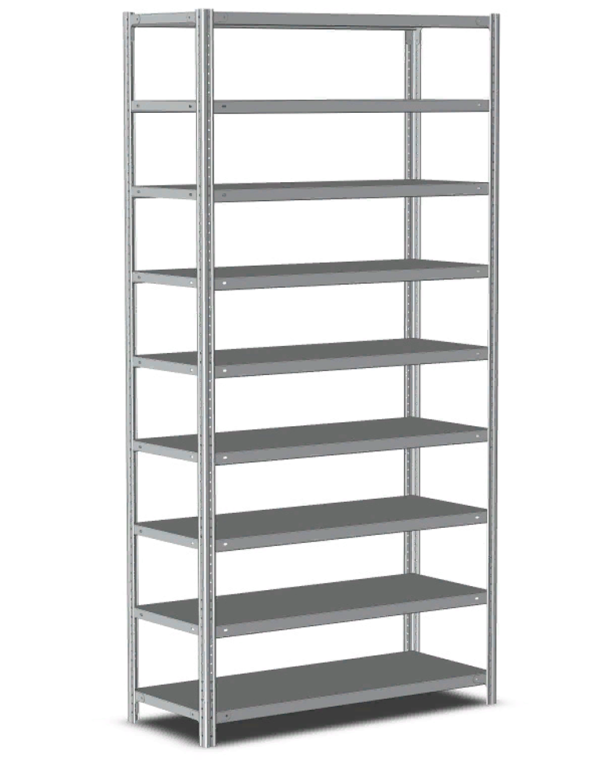 Стеллаж металлический Титан МС-500 2200х1500х500 9 полок